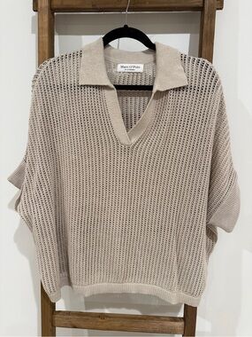 Marco Polo (Designer) Open Knit Sweater
